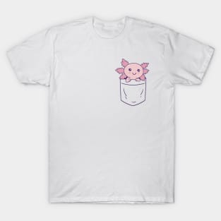 Pocket Axolotl T-Shirt